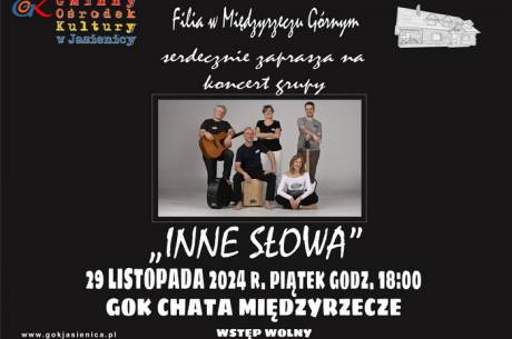 Koncert zespołu "Inne Słowa"